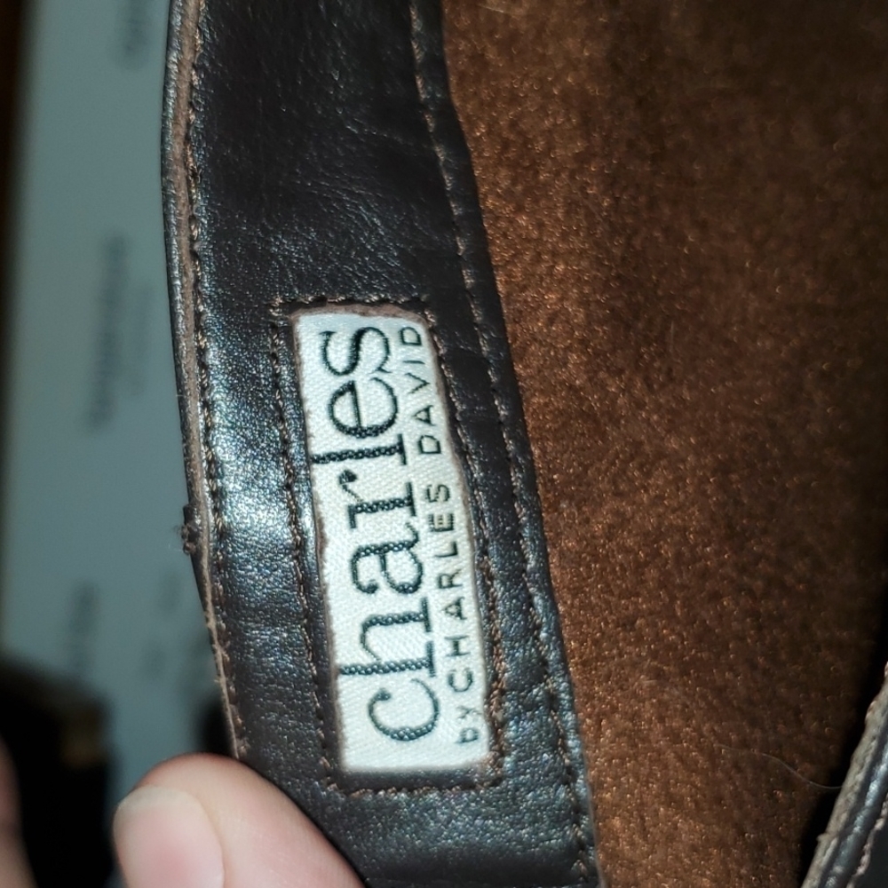7b Charles by Charles David riding boots - Picture 5 of 8